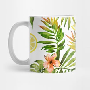 Palm and Lemons Mug